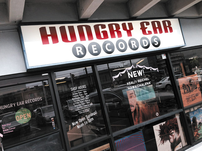 Hungry Ear Records celebrates the grand opening of its Honolulu store through Nov. 1 ROGER BONG PHOTO 