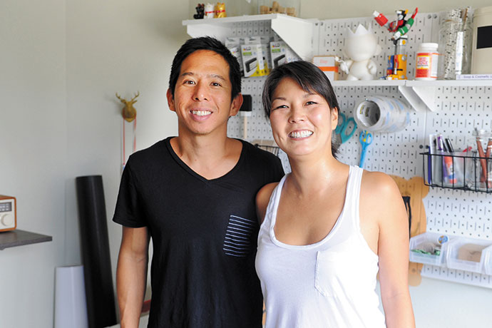 Mike and Wendy Hee, owners of My Manoa