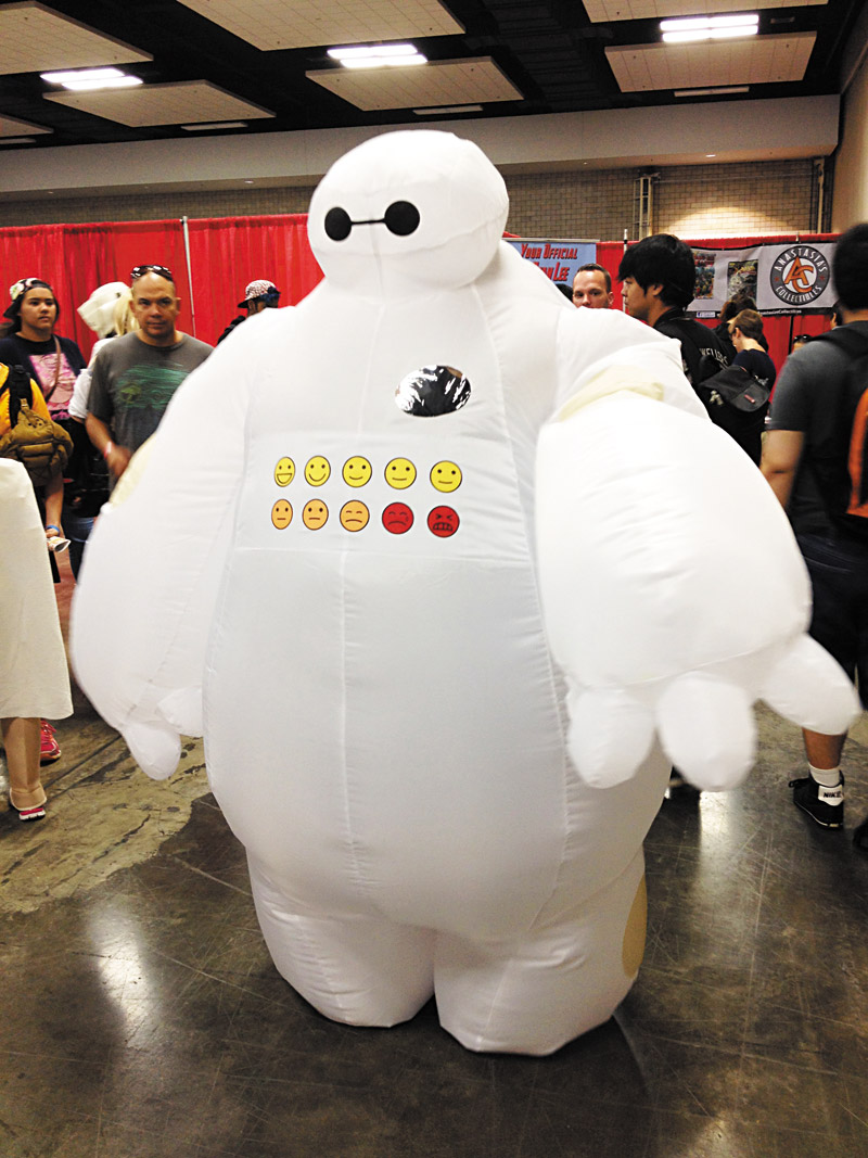 Baymax from ‘Big Hero 6' was among the many costumes at the recent Amazing Hawaii Comic Con ANTON GLAMB PHOTOS 