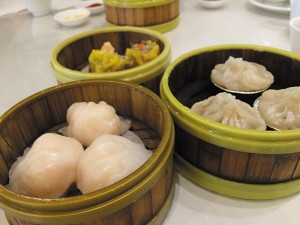 Pork Hash, Shrimp Dumplings and Shanghai Dumplings
