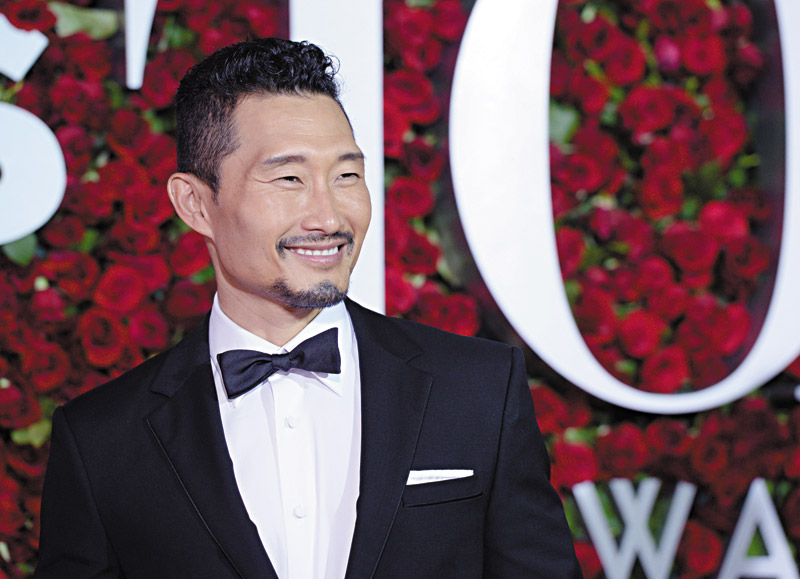 Actor Daniel Dae Kim, who lives in Hawaii between projects, is frequently spotted by locals, including the author AP PHOTO 