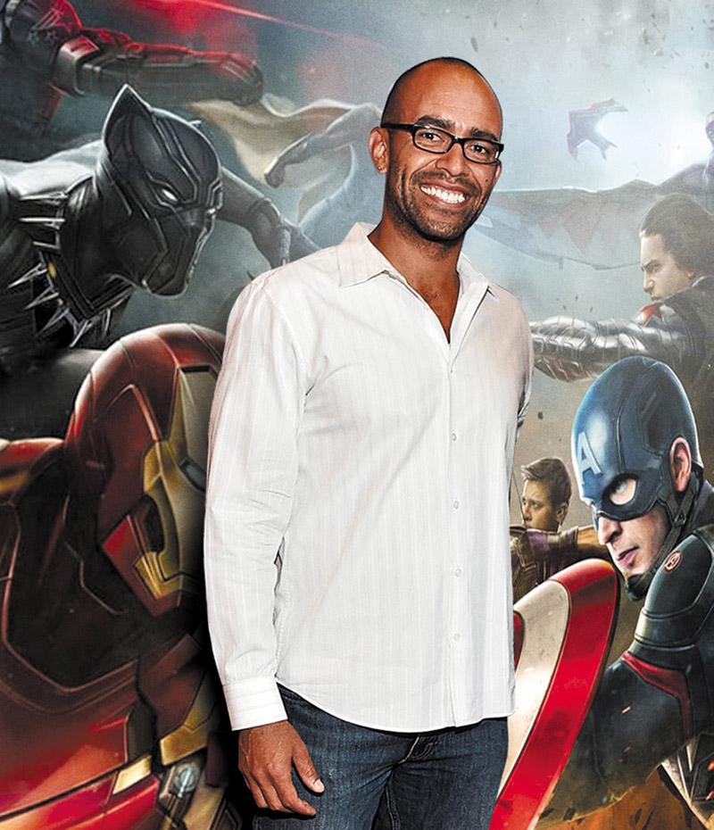 Marvel producer Nate Moore makes a stop in Honolulu Sept. 3 PHOTO BY PARAS GRIFFIN/ GETTY IMAGES FOR MARVEL STUDIOS, JULY 2015 