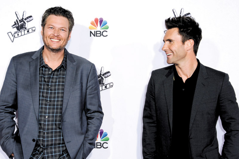 The author wonders why people are still watching ‘The Voice,' starring Blake Shelton and Adam Levine AP PHOTO