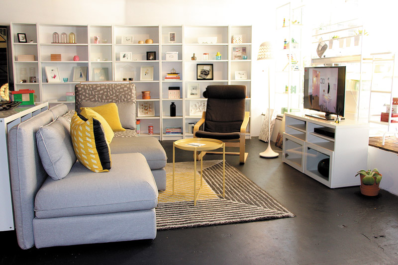 The haul2hi showroom features some of IKEA's most popular items CHRISTINA O'CONNOR PHOTOS 
