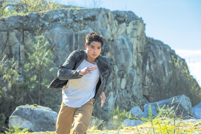 Lin as Zack in  ‘Power Rangers' PHOTO COURTESY LIONSGATE